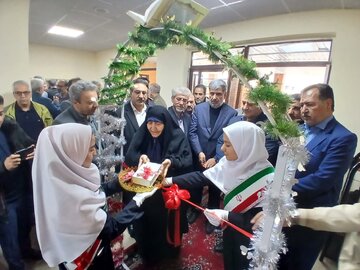 افتتاح هنرستان ۱۸ کلاسه دخترانه در قهررود بروجرد
