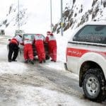 امدادرسانی هلالاحمر خراسان شمالی به ۹۳ گرفتار در برف و کولاک