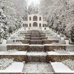 بارش برف در کرمان