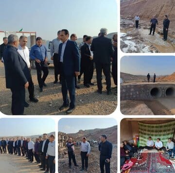 بازدید مشترک مدیران کل امور عشایر خوزستان و لرستان از مناطق عشایری