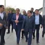 بازدید هیأت تجاری ازبکستان از واحدهای تولیدی و صنعتی شیراز و سپیدان