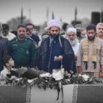 تشییع و خاکسپاری شهید گمنام در شهرستان سیریک