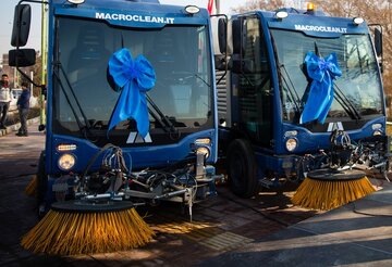 جاروی «رباتیک» پا به میدان «نقش جهان» اصفهان می گذارد