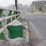 جایگذاری کیسه‌های شن و نمک در نقاط حساس شهری ارومیه برای زمستان احتمالا بی‌بارش