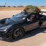 حمل درخت کریسمس با سرعت ۳۱۲ کیلومتر!