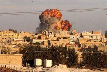 حمله عربستان به یک شهر مرزی یمن