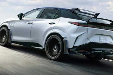 خودرو تهاجمی ژاپنی؛ پرقدرتترین شاسیبلند برقی لکسوس معرفی شد