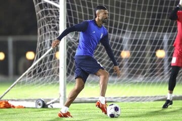 رامین رضاییان همچنان در تمرین استقلال