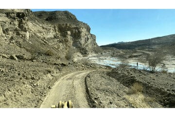 راههای کوهستانی و باتلاقی جاسک بازگشایی شد