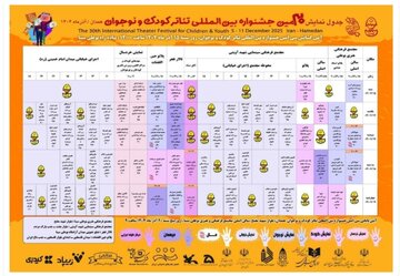 سیامین جشنواره بینالمللی تئاتر کودک و نوجوان همدان ساعت ۱۴ شنبه رسماً آغاز میشود