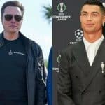 عکس| ایلان ماسک جام را به رونالدو داد!