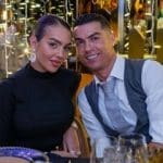 عکس| لحظات عاشقانه کریستیانو رونالدو و جورجینا در گلوب ساکر