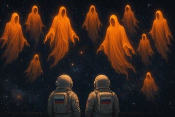 فضانوردان روسی در فضا چه دیدند؟ /معمای «هفت موجود نورانی» که سالها مخفی ماند!