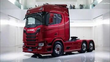 قدرت شگفتانگیز کامیون جدید اسکانیا / ۱۰۰۰ اسب بخار در یک کابین لوکس