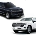 مقایسه تویوتا لندکروزر ۲۰۲۵ با شاسیبلند چینی ایران خودرو