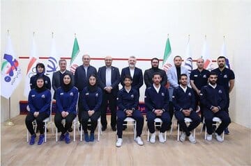 مهدی علی نژاد در جمع بچه‌های اسکواش/ المپیکی شدن، کار شما را سخت‌ و حمایت ما را بیشتر می‌کند