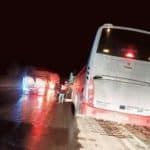 نجات بهموقع مسافران اتوبوس در محور لردگان–خوزستان