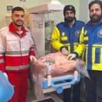 نجات مادر و نوزاد در مسیرهای مسدود روستای دهنو