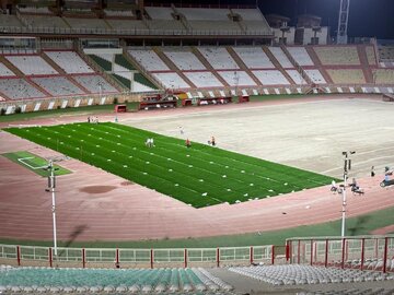 هزار و یک کار ورزشی ناتمام را رها کرده اید و رفته اید سراغ چمن هیبریدی؟ / آقایان «چمن هیبریدی» از دهانشان نمیافتد!