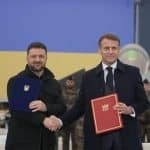 هشدار مکرون به آمریکا بر سر اوکراین