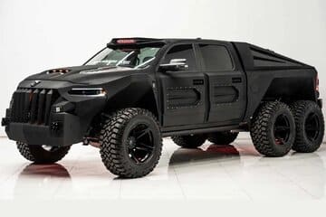 هیولای آخرالزمان آمریکایی با ۶ چرخ و قیمت نجومی