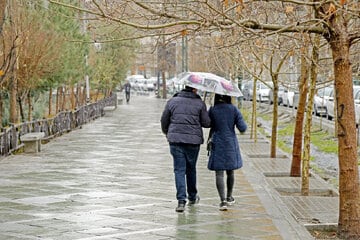 ورود سامانه بارشی به کشور/ این استانها بارانی میشوند