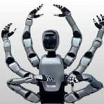 کارگر فوق‌العاده چینی رونمایی شد: ربات ۶ دست که ۳۰٪ بیشتر از انسان کار می‌کند