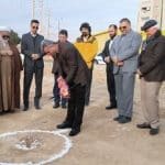 کلنگ ساخت مدرسه ۹ کلاسه خیرساز در شاهرود به زمین زده شد