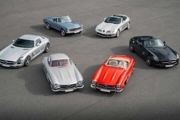 گنجینه ۴٫۵ میلیون دلاری / حراج شش مرسدس بنز افسانهای