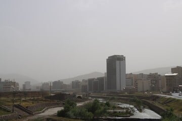 آلودگی هوا در راه استان آذربایجانغربی