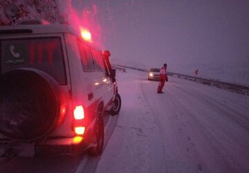 امدادرسانی نجاتگرانهلال احمر استان سمنان به ۶۵۰ نفر حادثه دیده در ۷۲ ساعت گذشته