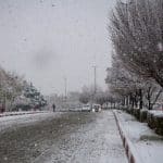 بارش برف و یخبندان در البرز