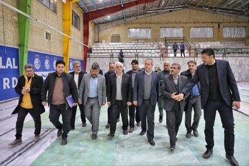بازدید استاندار خراسان شمالی از روند آمادهسازی محل برگزاری مسابقات بینالمللی کوراش