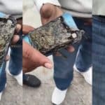 ببینید| آتش گرفتن گوشی موتورولا در جیب مالکش!