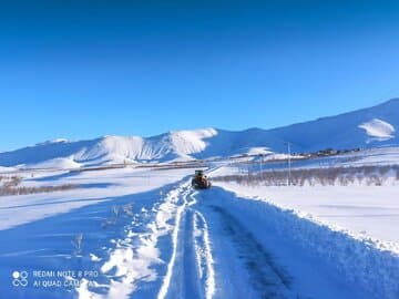 برفروبی بیش از ۳ هزار و هفتصد کیلومتر از محورهای استان آذربایجانغربی