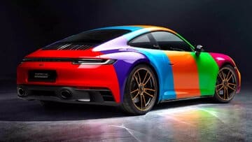 تغییر رنگ خودرو در لحظه / قدم بعدی پورشه در شخصیسازی