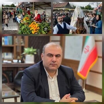 جشنواره شکرانه برداشت پرتقال در روستای پرشکوه بخش کومله آغاز شد