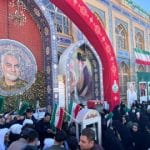 حضور تاریخی مردم در ششمین سالگرد شهادت حاج قاسم / مزار سردار دلها در حلقه مهر ملت ایران