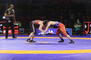 حضور کشتی گیر مازندرانی در اردوی تیم کشتی فرنگی جوانان