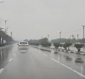 خروج سامانه بارشی از هرمزگان، احتمال بارش پراکنده باران در برخی مناطق