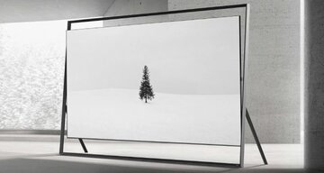 رونمایی از تلویزیون ۱۳۰ اینچی سامسونگ که مثل پنجره شناور است