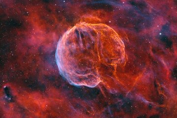 عکس روز ناسا از مغز کیهان