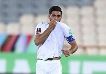 عکس | واکنش کاپیتان تیم ملی به اعتراضات اخیر