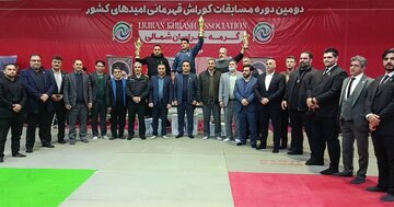 پایان مسابقات کوراش قهرمانی امیدهای کشور در خراسان شمالی با حضور ۲۱ تیم
