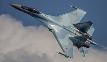 پرواز سوخو۳۵ در آسمان ایران؟