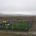 افتتاح ۳ زمین چمن مصنوعی فوتبال در روستاهای مرزی ارومیه