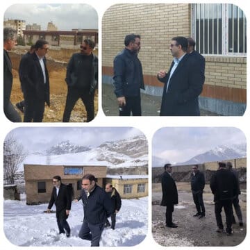 بازدید مدیر نوسازی مدارس لرستان از طرحهای آموزشی بروجرد و اشترینان