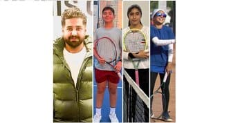 درخشش مربیان، داوران و بازیکنان تنیس هرمزگان