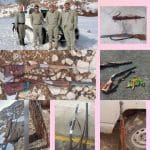 دستگیری چندین گروه متخلف زیست محیطی و کشف و ضبط ۲۴ قبضه اسلحه شکاری در لرستان