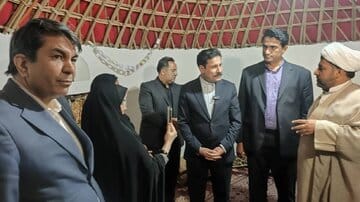 طرح «خانههای توپی» در جازموریان با حضور معاون رئیسجمهور افتتاح شد